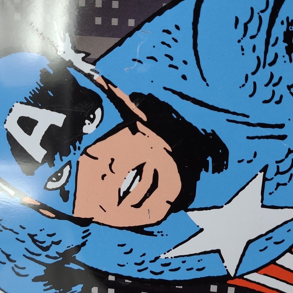 2016 MARVEL CAPTAIN AMERICAN FAN EXPO EXCLUSIVE METAL LUNCH BOX - Picture 15 of 15